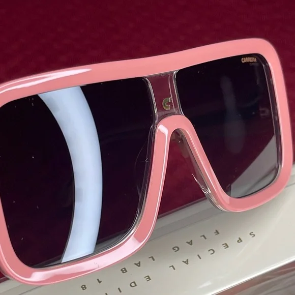 NWB NEW Carrera FLAGLAB 14 sunglasses in Pink Beige - Picture 7 of 15